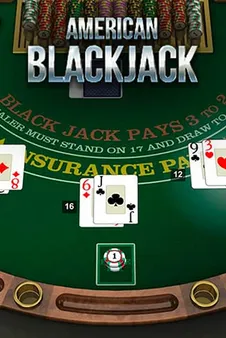 American Blackjack artwork as shown in the Casumo lobby